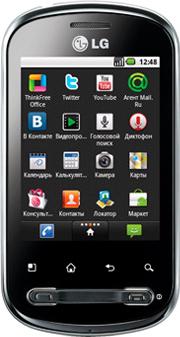 Смартфон LG Optimus Me P350